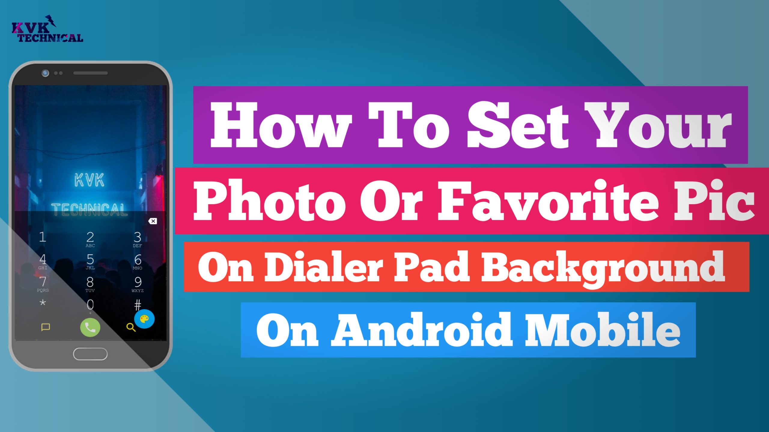 How To Use Your Photo Or Favorite Pic On Dailer Pad Background.