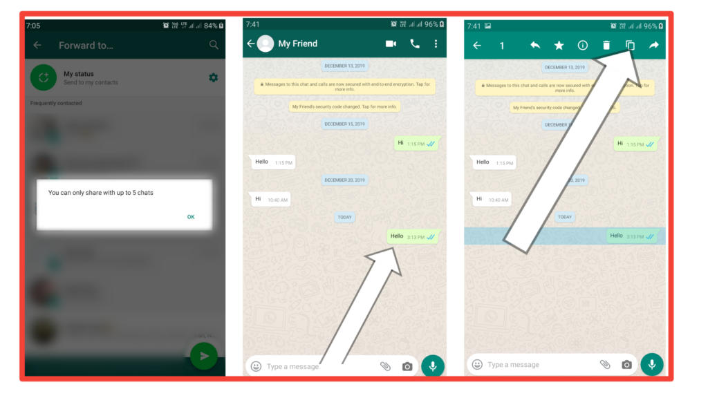 How To Send WhatsApp Massage More Than 5 Members