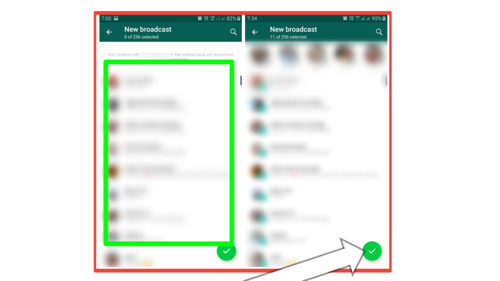 How To Send WhatsApp Massage More Than 5 Members