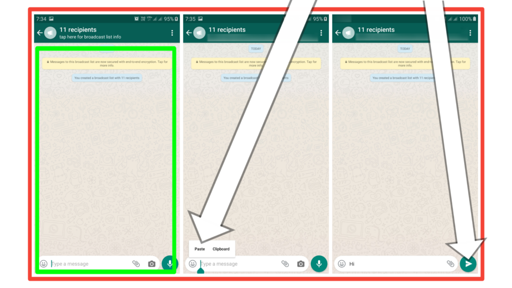 How To Send WhatsApp Massage More Than 5 Members