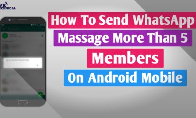 How To Send WhatsApp Massage More Than 5 Members