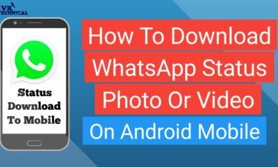 How To Download Others Whatsapp Status Photo or Video To Your Mobile