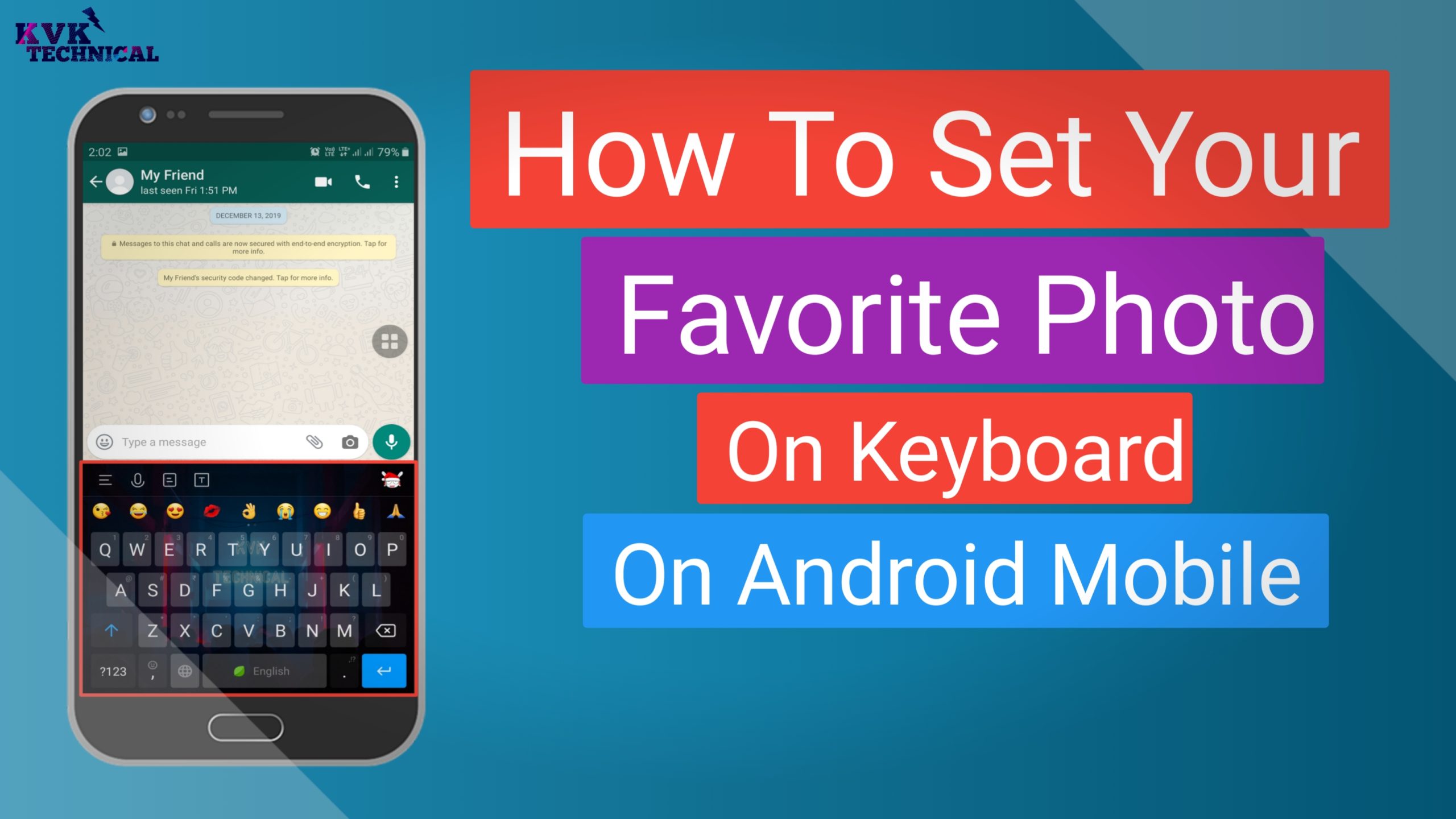 How To Set Your Favorite Photos To Keyboard On Android Mobile