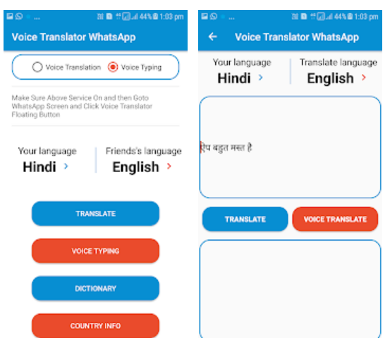 How To Voice Translate And Voice Typing For WhatsApp User Or ALL Social Media User On Android Mobile.