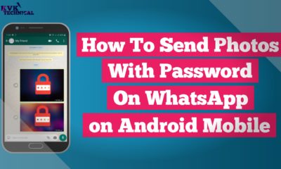 How To Send Photo With Password On WhatsApp