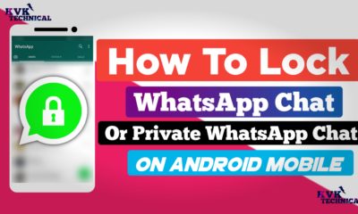 How To Lock WhatsApp Chat Or Private WhatsApp Chat On Android Mobile Phone
