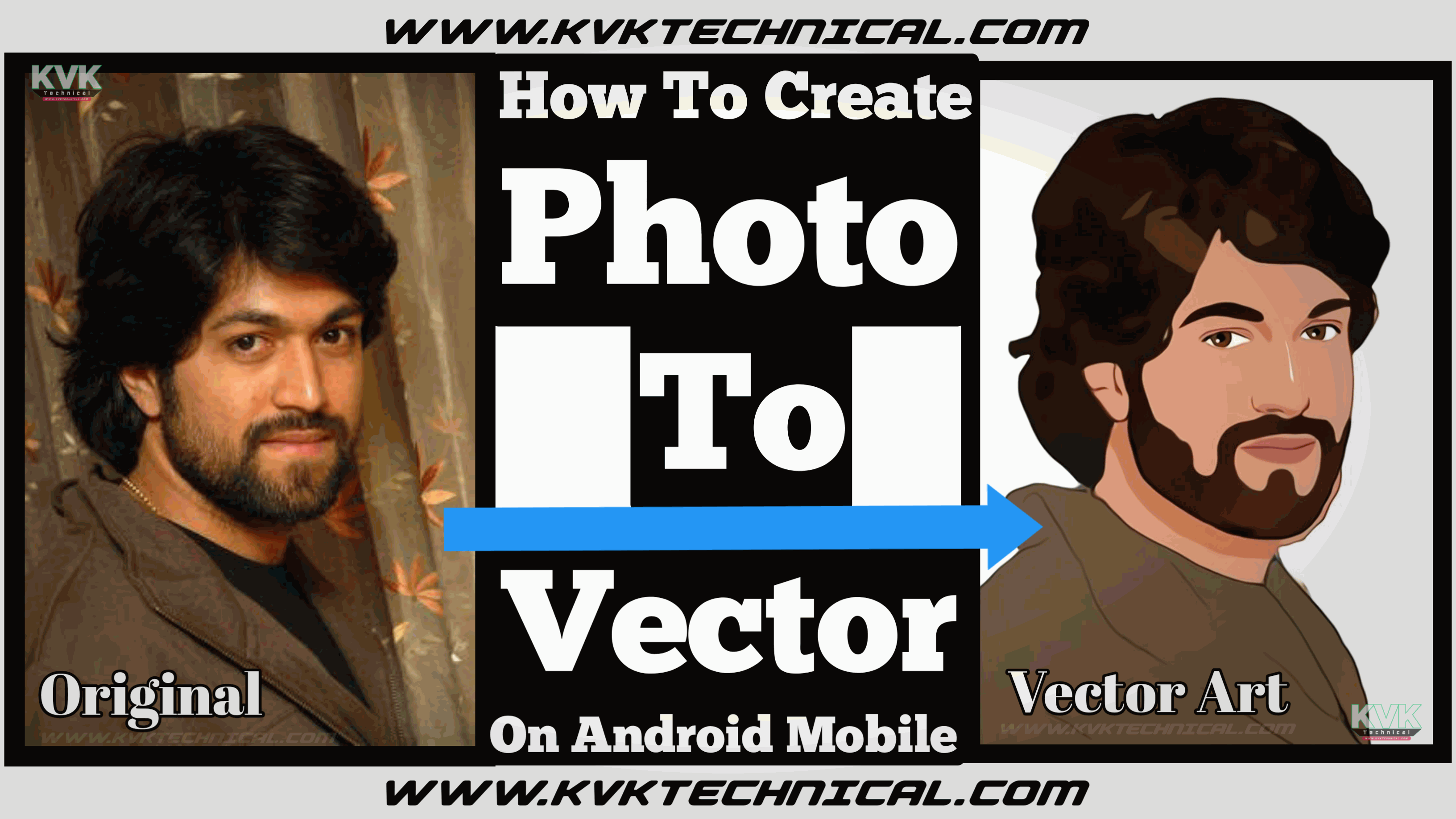 How To Create Your Own Image To Vector Art Just One Click On Mobile