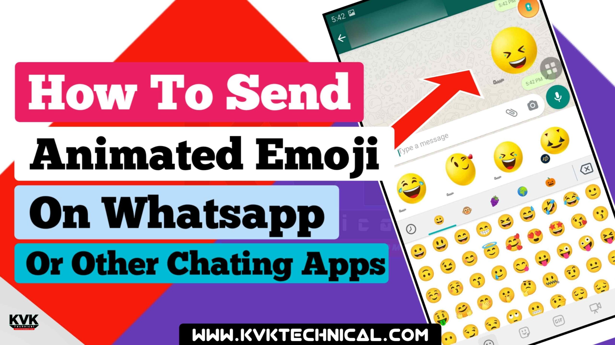 How To Send Animated Emoji On Whatsapp