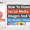 How To Download Social Media Status Images or Videos